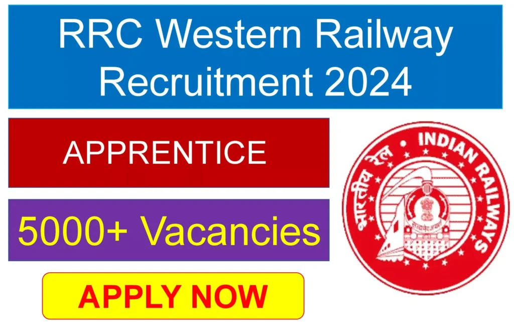 RRC Western Railway Apprentice Recruitment 2024